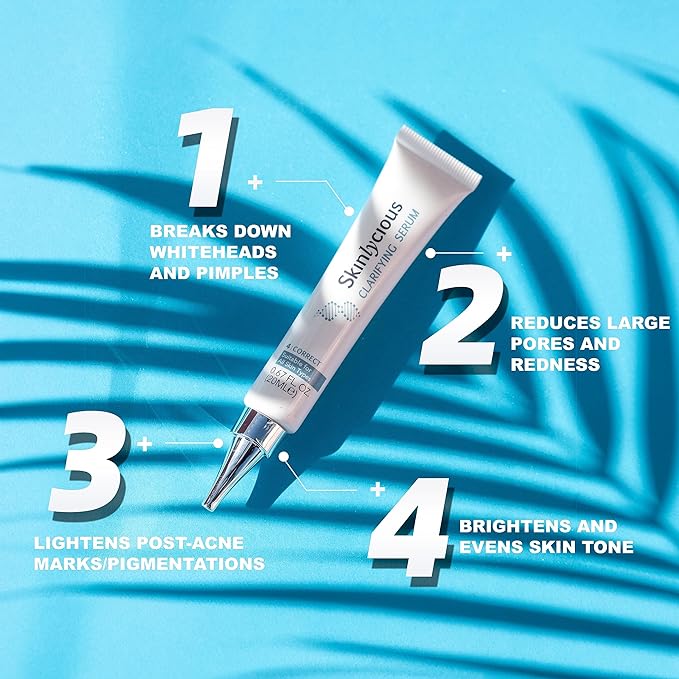 Clarifying Serum - Clears Blemishes and Bumpy Skin Fast, Without Dryness and Peeling