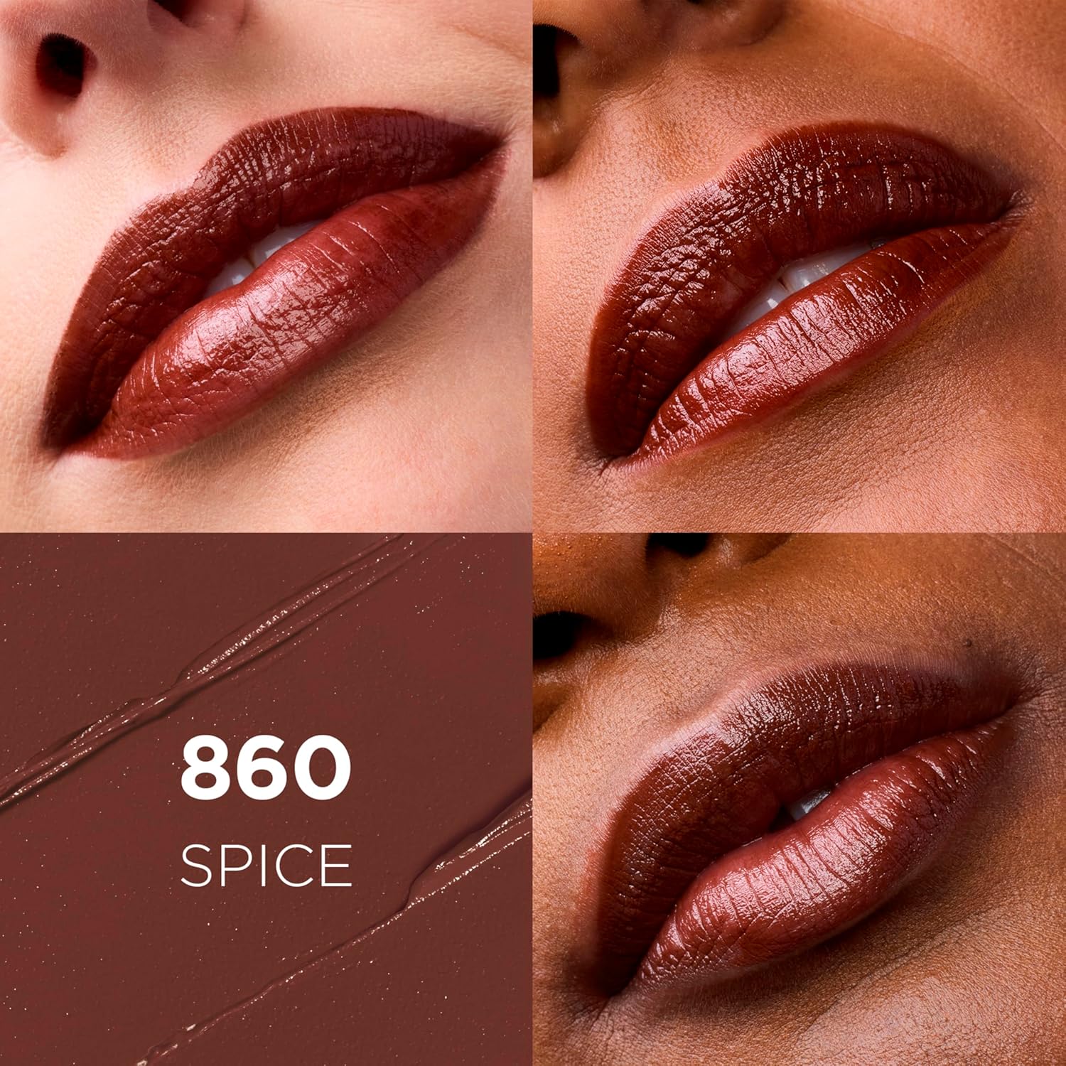 L'Oreal Paris Makeup Colour Riche Original Creamy, Hydrating Satin Lipstick, 860 Spice,1 Count