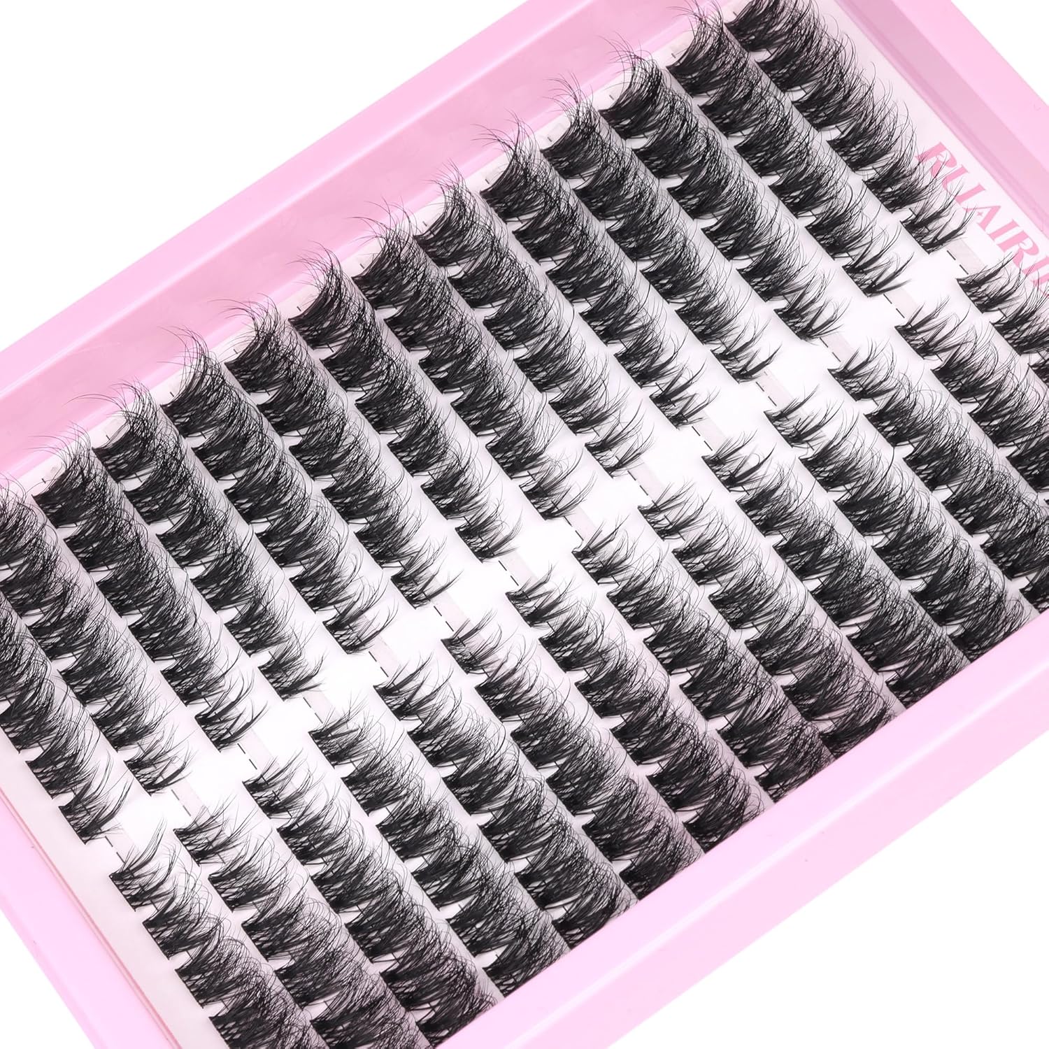 Lash Clusters Volume Eyelash Clusters Eyelash Extensions 168pcs DIY Individual Lashes Extensions 8-16MM Wispy Cluster Lashes by Ruairie