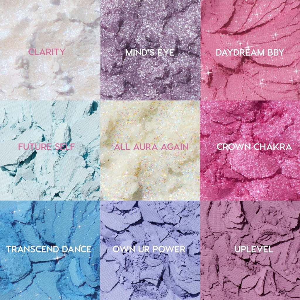 ColourPop Eyeshadow Palette - Eye Makeup Palette with Matte, Metallic, Matte Sparkle & Glitter Finishes - High-Pigment Eye Makeup with a Long-Wearing Formula - In a Trance (0.3 oz)