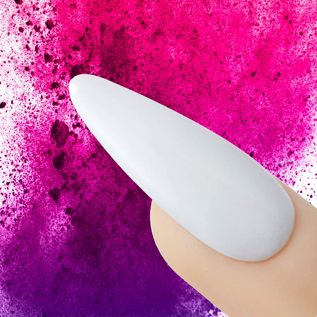 Young Nails Acrylic Core Powder - Self-Leveling Acrylic Nail Powder, Clear Nude Pink White Acrylic Powder for Nail Extenstion, Professional Grade, Superior Adhesion, Color - XXX White, 660g