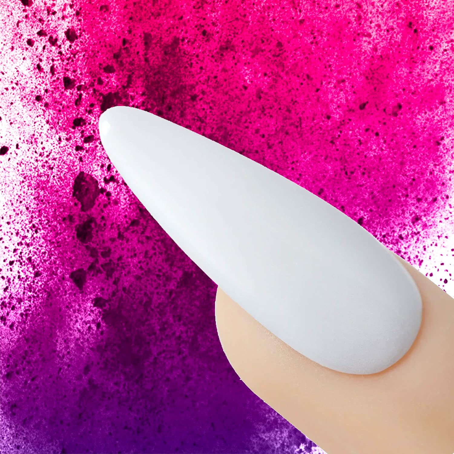 Young Nails Acrylic Core Powder - Self-Leveling Acrylic Nail Powder, Clear Nude Pink White Acrylic Powder for Nail Extenstion, Professional Grade, Superior Adhesion, Color - XXX White, 660g