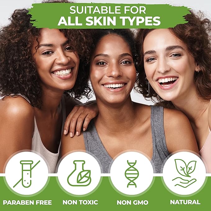 Organic Body Lotion With Lily & Lotus - Body Lotion For Crepey Skin, Body Lotion For Women, Natural, Vegan and Ayurveda Products - 6.76 fl oz