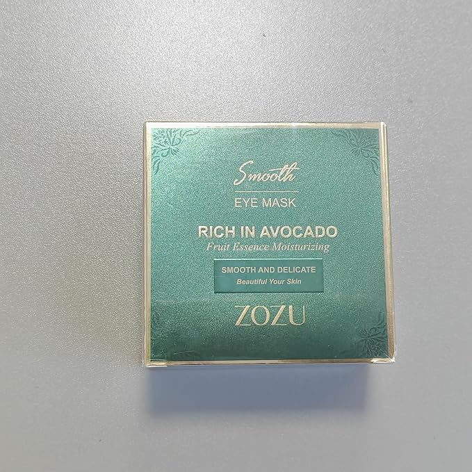 Nourishing Avocado Eye Patches 2-Pack 120 PCS, Collagen Eye Mask for Anti-oxidation and Hydration, Under Eye Patches Suitable for Both Men and Women