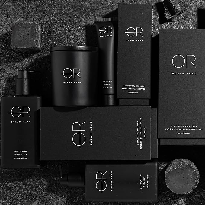 OCEAN ROAD Black Body Lotion 13.5 fl oz - Pamper Your Skin with this Silky Smooth, Hydrating Formula, Leaving a Subtle Fragrance and a Luxurious, Nourished Feel