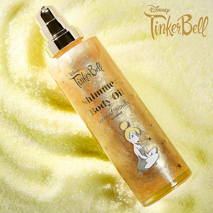 Belle Maison Disney Skin Care with Coconut Vanilla - Luxurious Skin Care Infused with Coconut Oil, 190ML/6.4 FL OZ, Body Oil