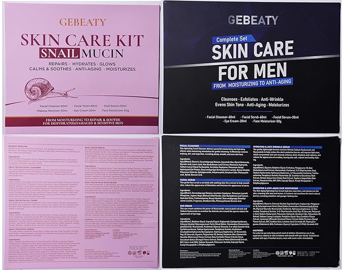 Skin Care Set for Women,Skin Care for Men,Unique Gift Ideas for Christmas