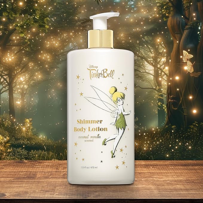 Belle Maison Disney Skin Care with Coconut Vanilla Scented and Jojoba Oil Infused - Luxurious Skin Care Body Lotion, 500ML/16.9 FL OZ, Body Lotion