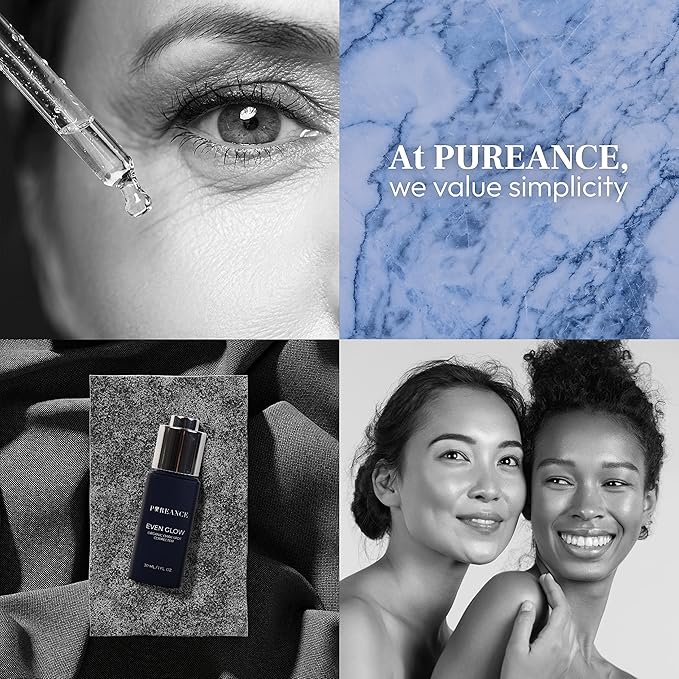 Even Glow - Organic Vitamin C Serum for Dark Spots on Face - Dark Spot Corrector, Dark Spot Remover for Face & Body - with Kakadu Plum Extract, Maple Leaf Extract, Aloe Leaf Juice & More - 1 Fl Oz