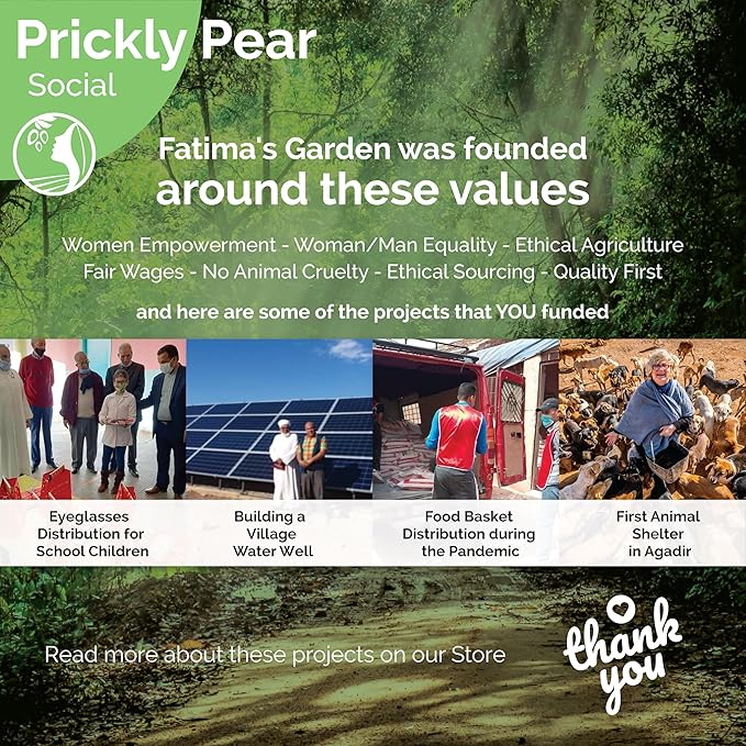 Fatima's Garden Prickly Pear Seed Oil - Organic Anti-Aging Serum, 50ml