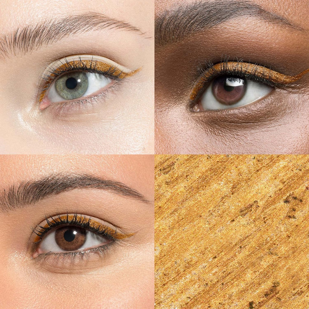 Julep When Pencil Met Gel Sharpenable Multi-Use Longwear Eyeliner Pencil - Sunset Gold Shimmer - Transfer-Proof - High Performance Liner