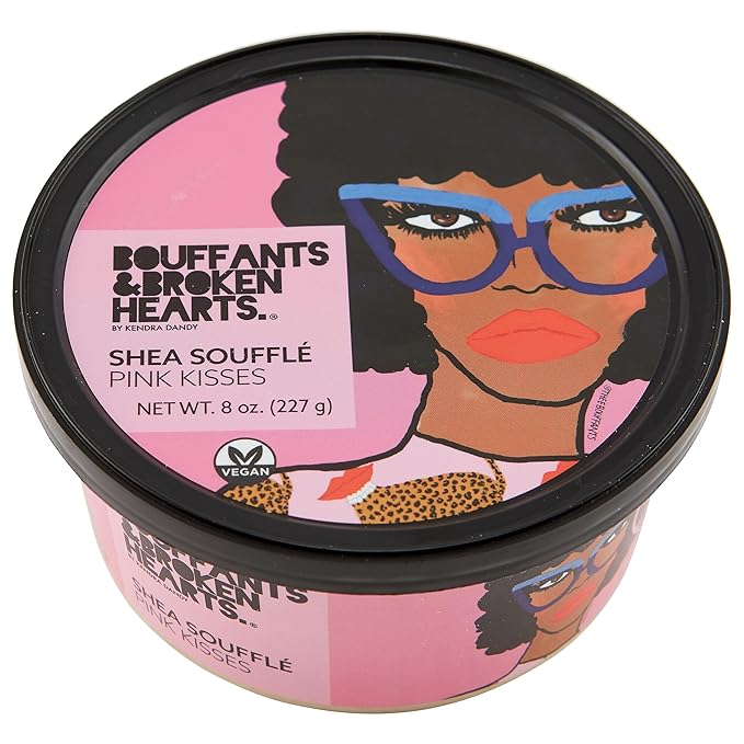 Bouffants Bundle - Whipped Shea Butter Souffle (Pink Kisses) | Creamy White Shea Butter (15oz)