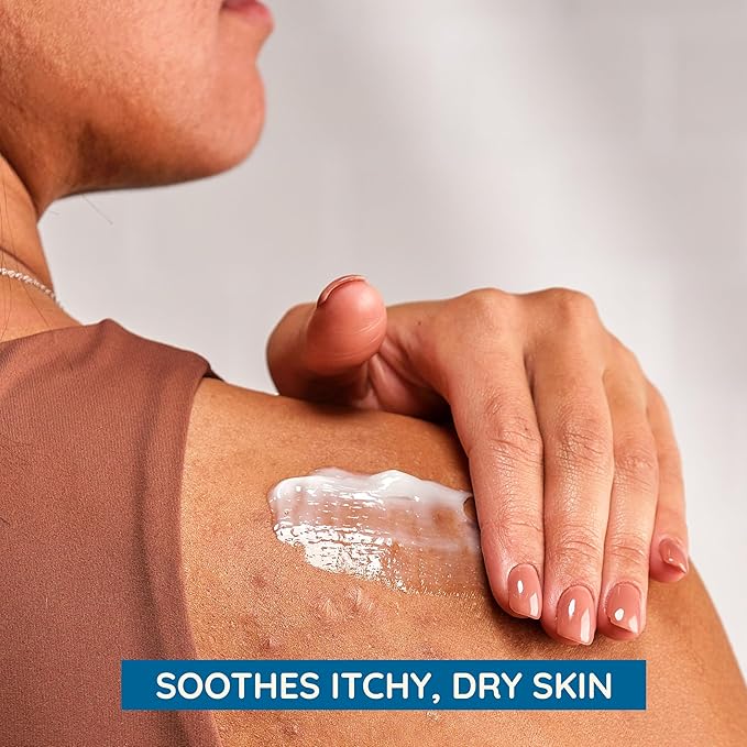 Aveeno Skin Relief Moisturizing Lotion for Very Dry Skin with Soothing Triple Oat & Shea Butter Formula, Dimethicone Skin Protectant Helps Heal Itchy, Dry Skin, Fragrance-Free, 33 fl. oz