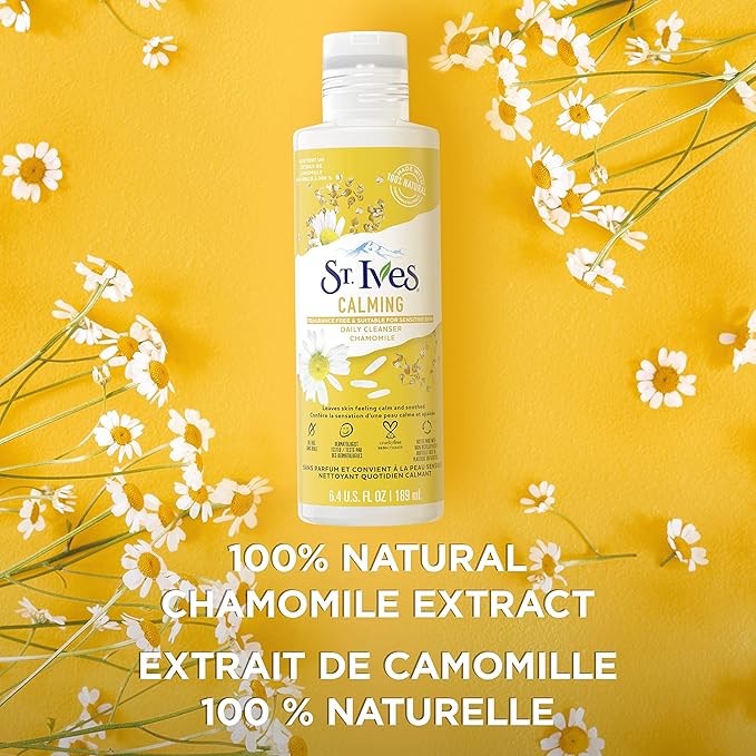 St. Ives Calming Chamomile Daily Cleanser 6.4oz, pack of 1