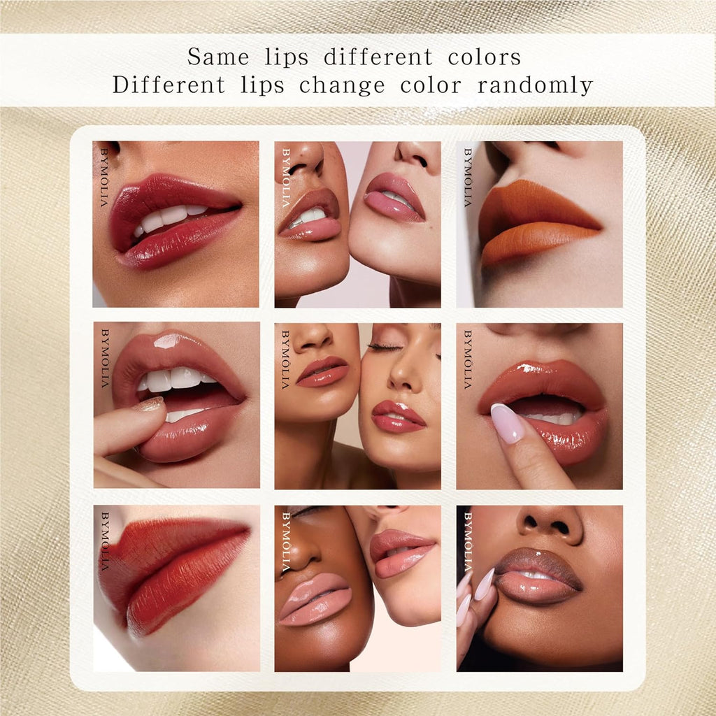 Transferproof Color-Changing Lipstick – pH Activated Tint Balm for Personalized Color, Long-Lasting Moisturizing Lip Glow, Hydrating & Non-Sticky Formula, Suitable for All Skin Tones