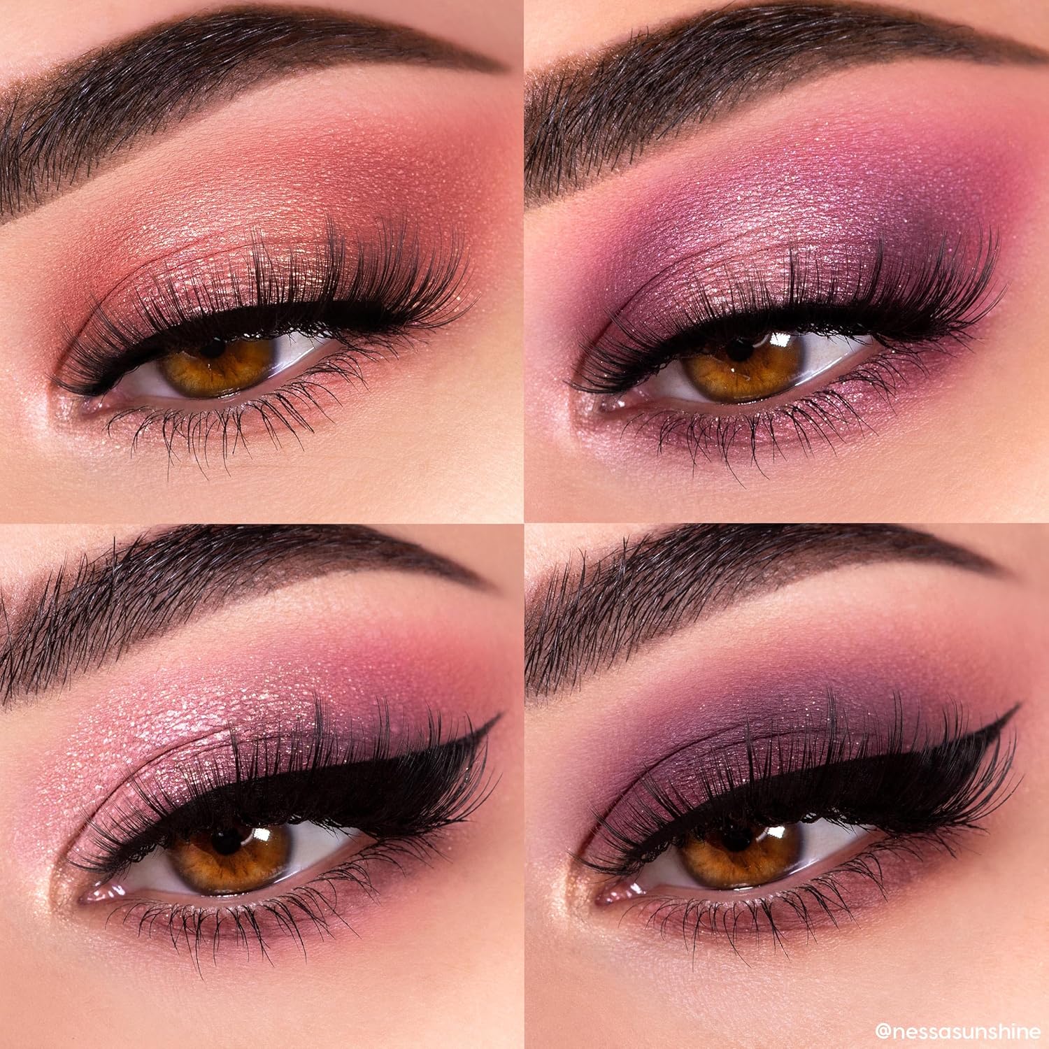 ColourPop Blush Crush Eyeshadow Palette - Brown, Gold & Pink Shadow Palette with Metallic and Matte Finishes - High-Pigment Eye Makeup with a Long-Wearing Formula (0.3 oz)