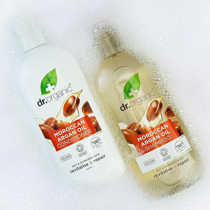 Organic Doctor Moroccan Argan Oil, Shampoo, 9 Fluid Ounce