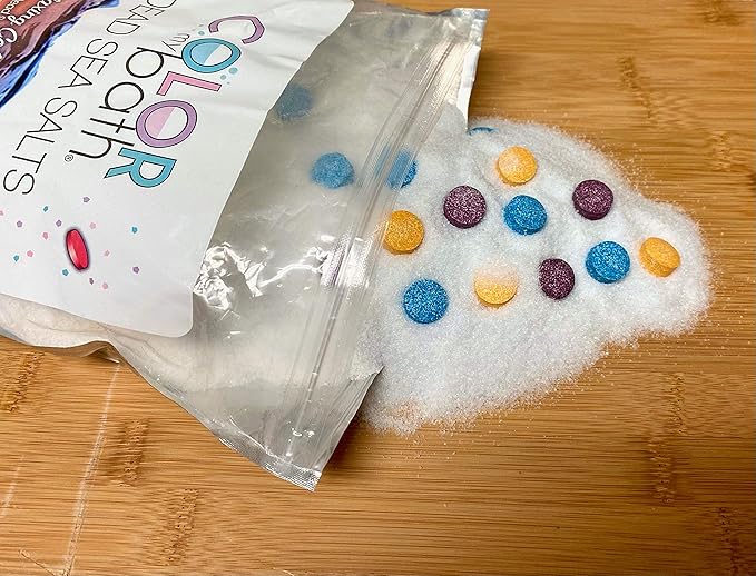 Dead Sea Salts - Color Changing Salts for Bath