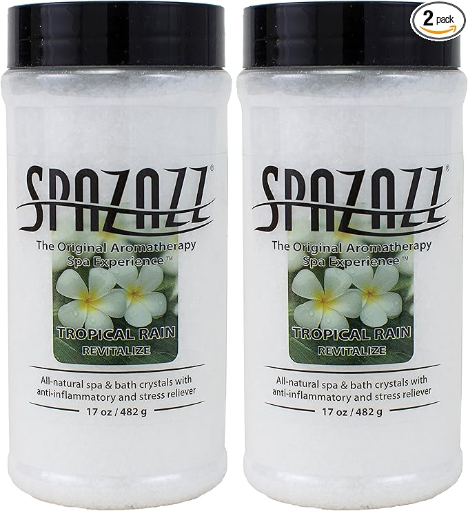 Spazazz Tropical Rain Crystals (17 oz) (2 Pack)