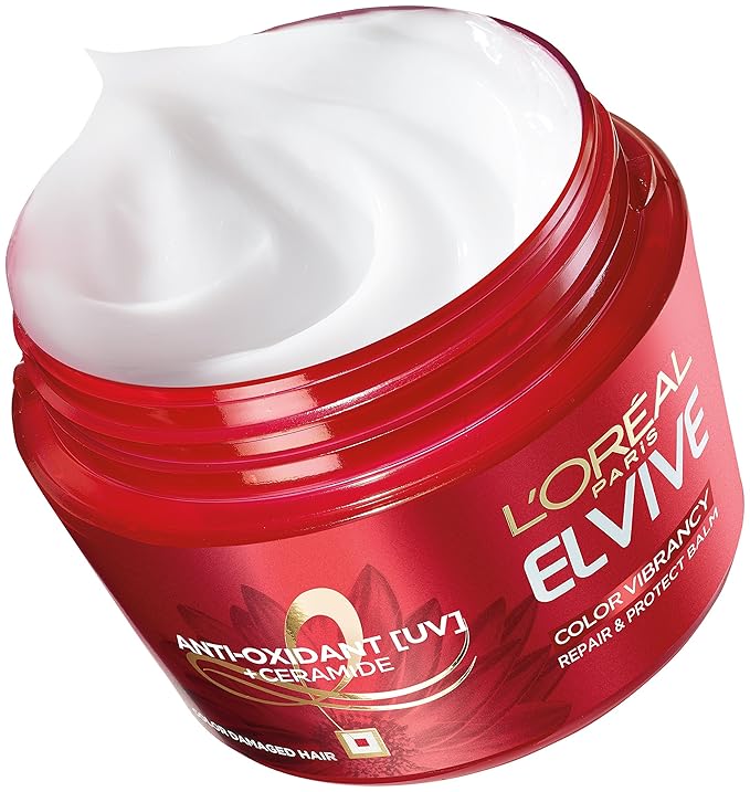 L'Oreal Paris Elvive Color Vibrancy Repair and Protect Balm, 8.5 fl; oz; (Packaging May Vary)