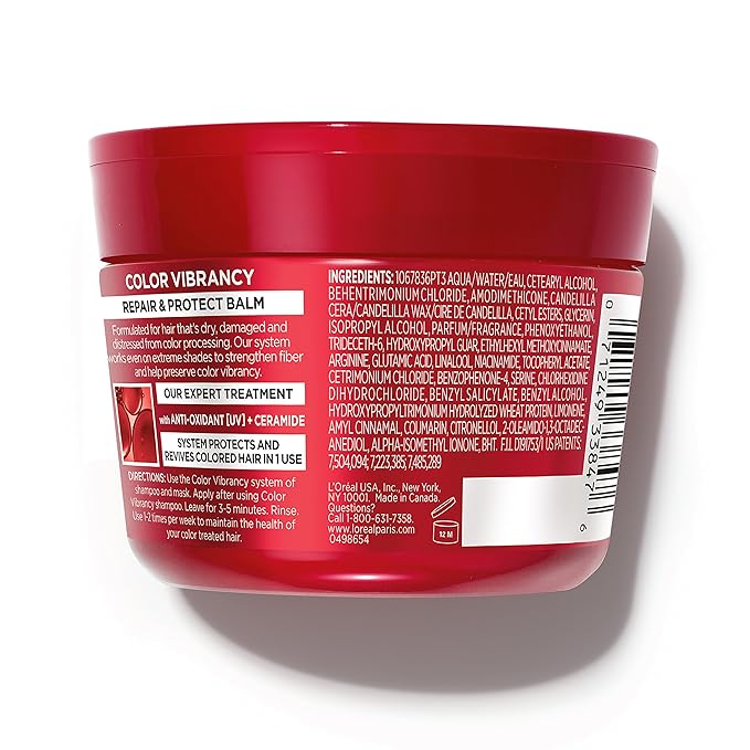 L'Oreal Paris Elvive Color Vibrancy Repair and Protect Balm, 8.5 fl; oz; (Packaging May Vary)