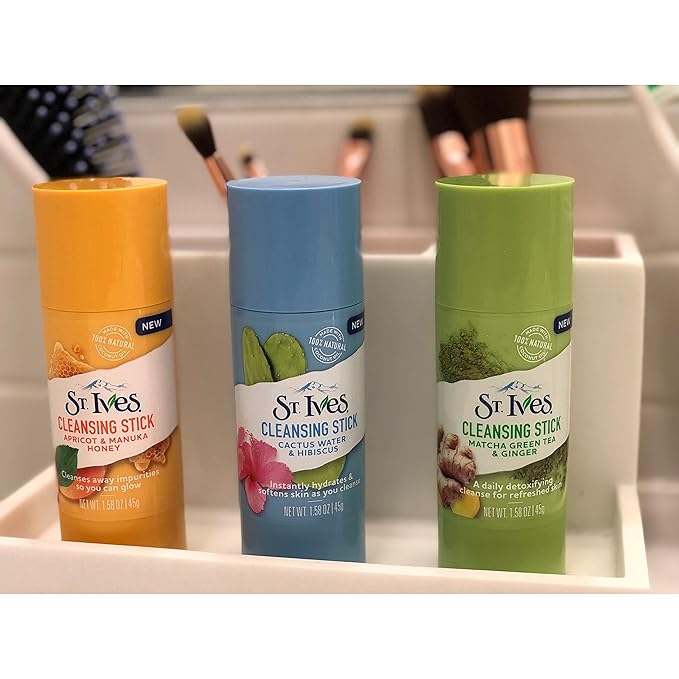 St. Ives Cleansing Stick, Apricot & Manuka Honey 1.6 oz