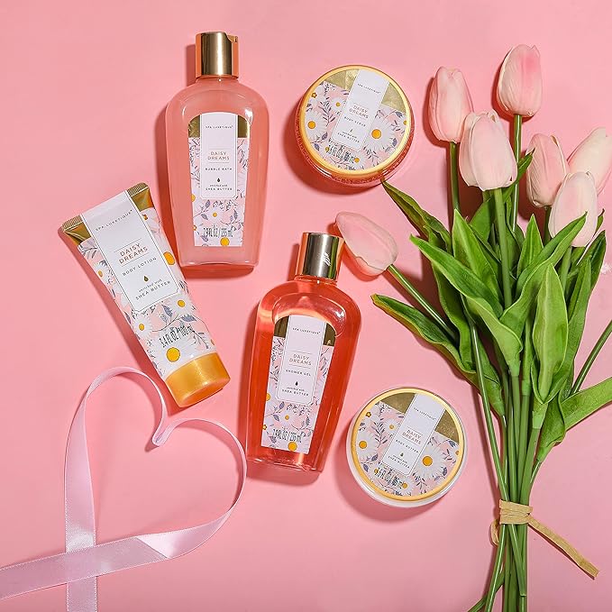 Spa Gift Baskets for Women, Spa Luxetique Bath Gift Set, 12pcs Relaxing Home Spa Kit for Women with Shower Gel, Bath Salt, Essential oil, Body Lotion, Hand Cream, Mothers Day Gifts for Mom