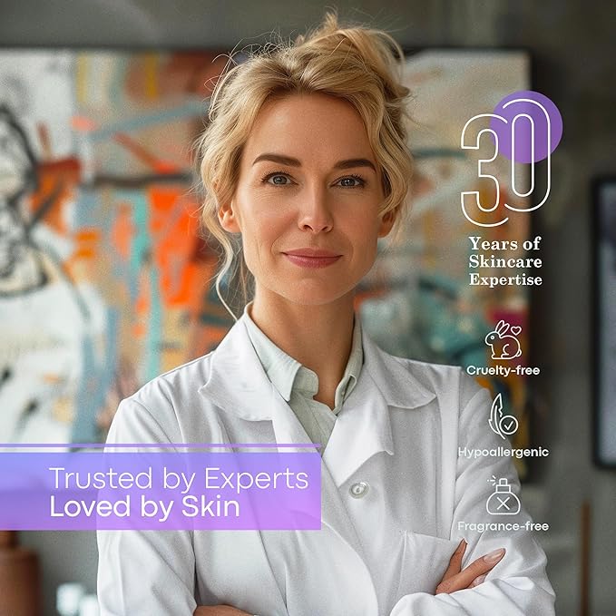 Under Eye Gel with Peptides, Niacinamide, Vitamin E, Targets the Appearance of Eye Bags & Visibly Reduces Dark Circles, Refreshes Tired look, Antiaging, Fast-Absorbing, Airless 0.5 fl oz