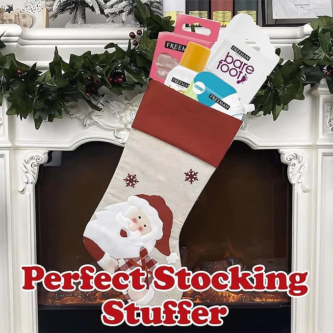 Freeman Foot Spa Mother's Day Gift Basket, Relaxing Spa Self Care Gift For Women, 4 Piece Pampering Foot Repair Kit includes Foot Soak, Scrub, Mask and Foot powder, Mothers Day Gift for Her