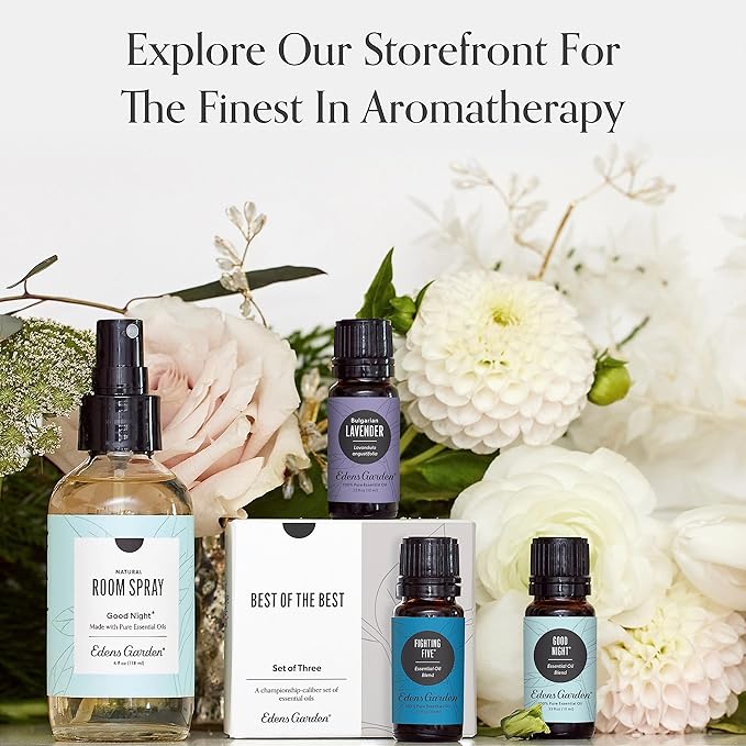 Edens Garden Vanilla Sandalwood Bath & Body Oil – Luxury Aromatherapy Blend with Pure Essential Oils & Vitamin E for Smooth, Hydrated Skin – After Shower Moisturizer for Women & Men, 2 fl oz (59 ml)