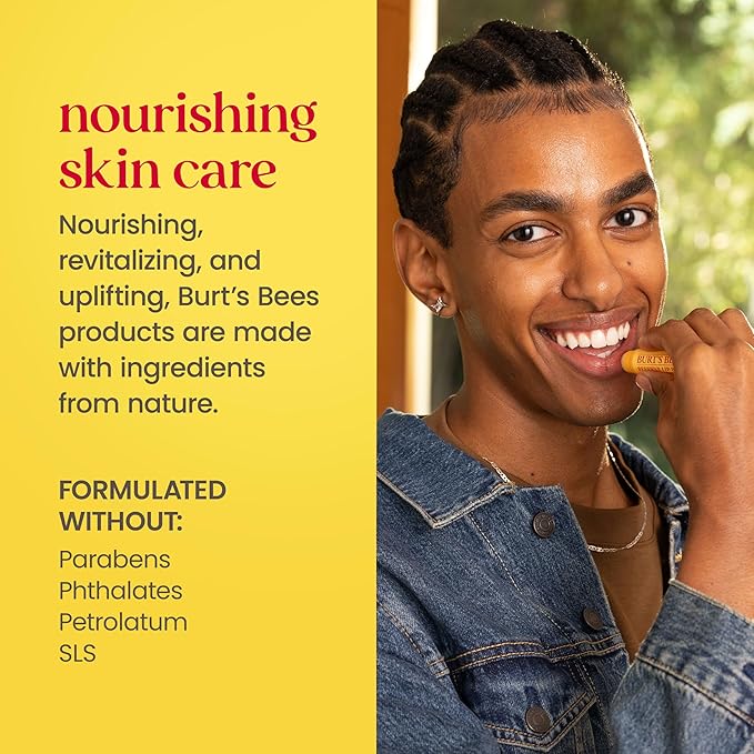 Burt's Bees Gift Ideas - Essentials Everyday Set, 5 Travel Size Products - Deep Cleansing Cream, Hand Salve, Body Lotion, Foot Cream and Original Lip Balm