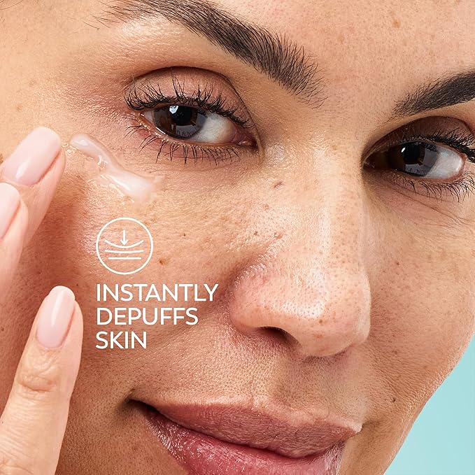 Olay Hyaluronic + Peptide 24 Gel Eye Cream, Fragrance-Free, 0.5oz (15 mL)