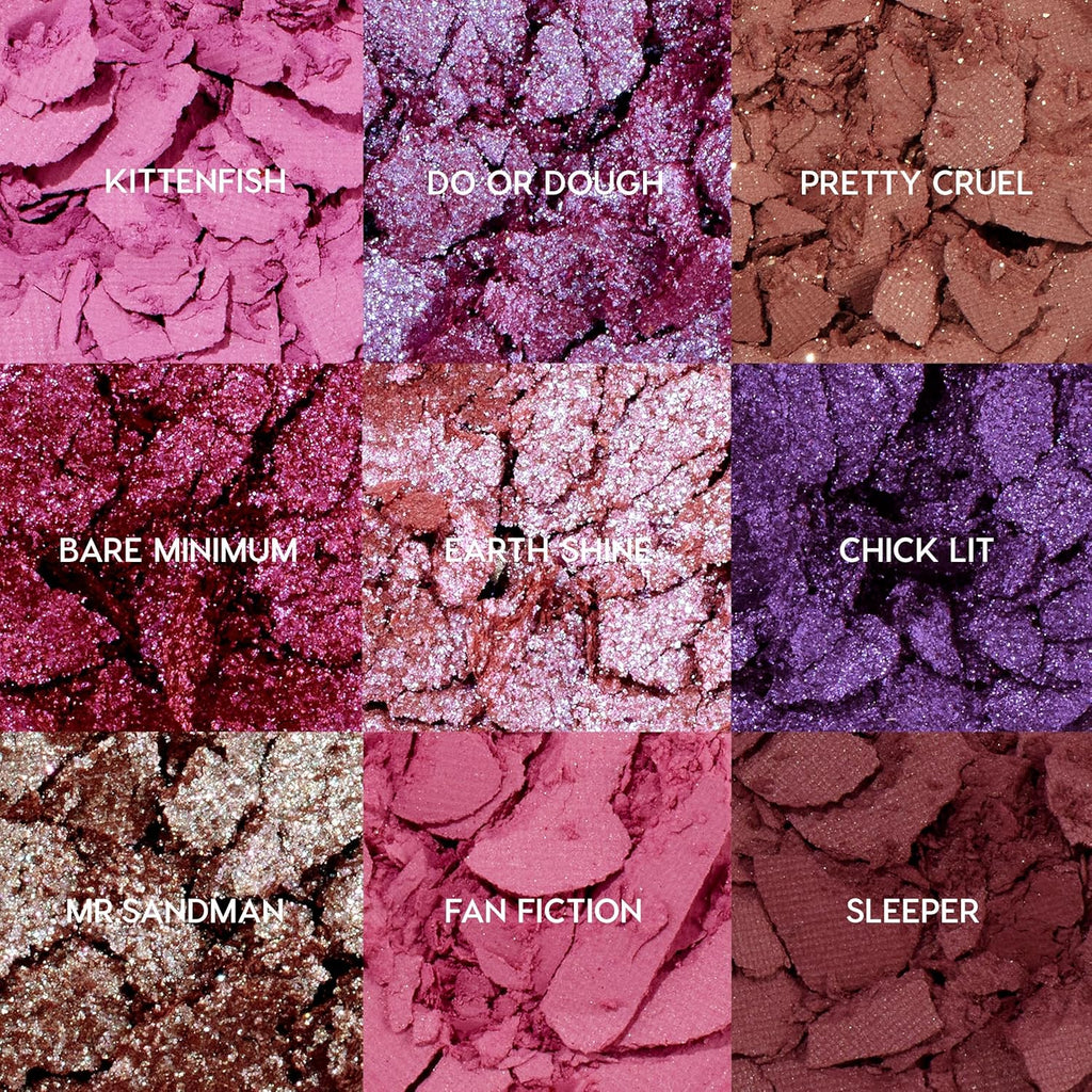 ColourPop Eyeshadow Palette - Eye Makeup Palette with Matte, Metallic, Matte Sparkle & Glitter Finishes - High-Pigment Eye Makeup with a Long-Wearing Formula - It's My Pleasure (0.3 oz)